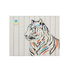 Ribbon Tiger Tóm tắt bức tranh động vật, bức tranh thiết kế tường Colorfast