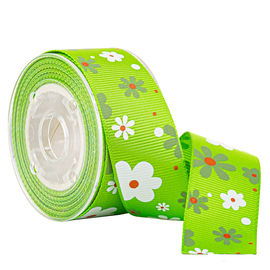 Màu xanh lá cây in hoa hướng dương 3 mm
