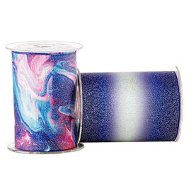 Nhiệt chuyển tóc cung 4 độ in băng grosgrain