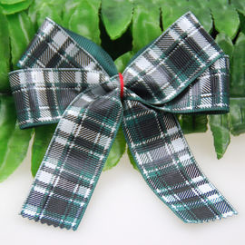 Lưới kẻ sọc băng grosgrain bên sân, xoắn cung băng