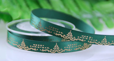 9 MM Luxury Gold Gold Ribbon Ribbon cho trang trí Giáng sinh HOẶC Gói quà tặng