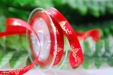 9 MM Luxury Gold Gold Ribbon Ribbon cho trang trí Giáng sinh HOẶC Gói quà tặng