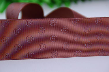 Logo tăng 25 MM In Satin Ribbon cho quà tặng sinh nhật Trang trí bao bì