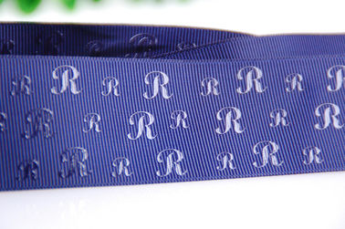 Logo tăng 25 MM In Satin Ribbon cho quà tặng sinh nhật Trang trí bao bì