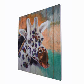 21 X 18 In Hươu cao cổ Vẽ tranh vuông Hình vuông cho phòng ngủ Hành lang Trang trí nhà
