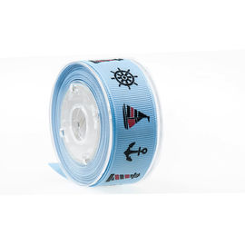 19mm 2 màu In băng grosgrain để trang trí bao bì mỹ phẩm