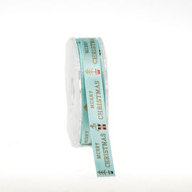 2 dải màu vàng Satin Satin Ribbon cho quà tặng Giáng sinh Gói rộng 9 Mm
