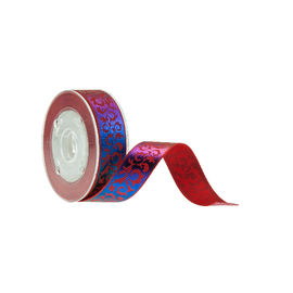 Cá nhân ruy băng màu cầu vồng, ruy băng polyester 13mm Polyester
