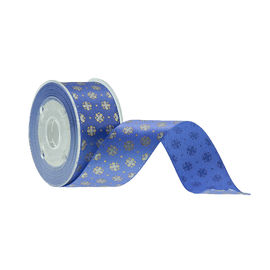 Trang trí In Satin Ribbon với màu xanh long lanh Chiều rộng 19mm miễn phí