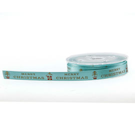 Giáng sinh Vàng Satin Satin Satin Ribbon cho quà tặng Gói màu xanh lá cây