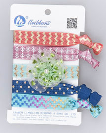 Ribbon co giãn tùy chỉnh cho tóc buộc, thun 8cm Snagless Hair Ties