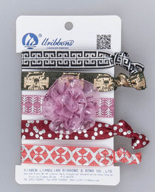 Ribbon co giãn tùy chỉnh cho tóc buộc, thun 8cm Snagless Hair Ties