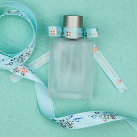 Ruy băng quà tặng Parfums tùy chỉnh, ruy băng Satin 9mm bằng vàng với giấy bạc