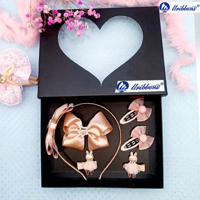 Thời trang Champagne 6 &quot;Cung tóc cho trẻ em với clip được đặt làm quà tặng sinh nhật