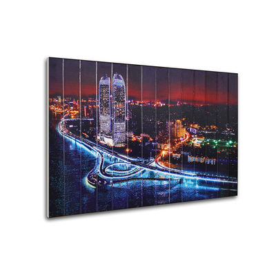 30x19 inch Ruy băng bức tranh kiến ​​trúc mốc