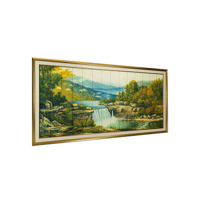 Tranh phong cảnh ruy băng phong cách Trung Quốc Colorfast