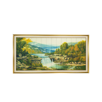 Tranh phong cảnh ruy băng phong cách Trung Quốc Colorfast